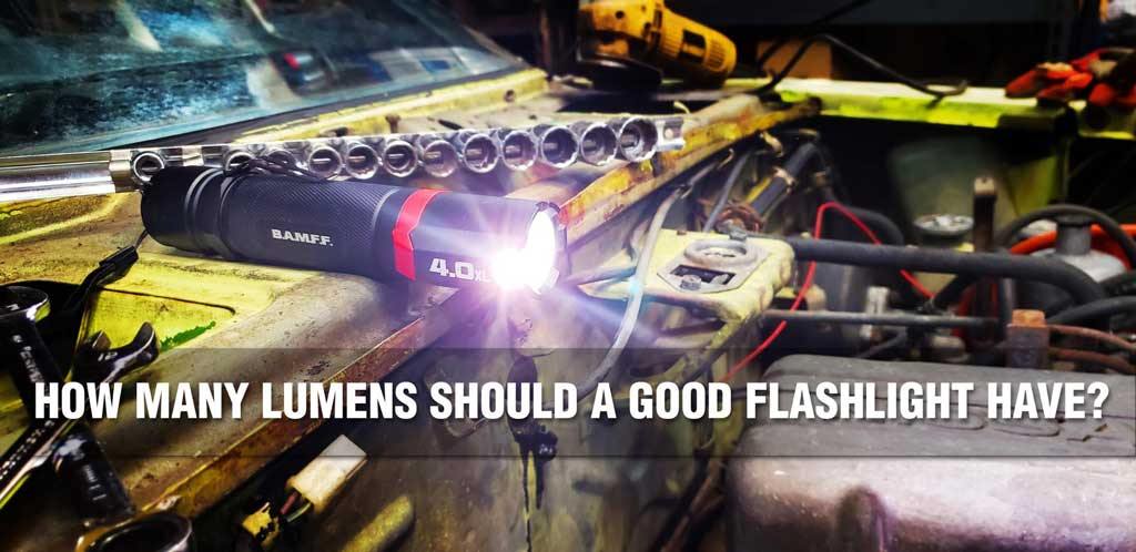 How Many Lumens Should a Good Flashlight Have? STKR Concepts