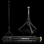 FLi-Pro Plus 10' Telescoping Area Light 3 poses on a white studio background