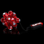 LED keychain light with lanyard | Magnetic Light Mine by STKR Concepts