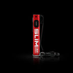 SlimJimmy Ultra-Bright Keychain Light - Red - Side