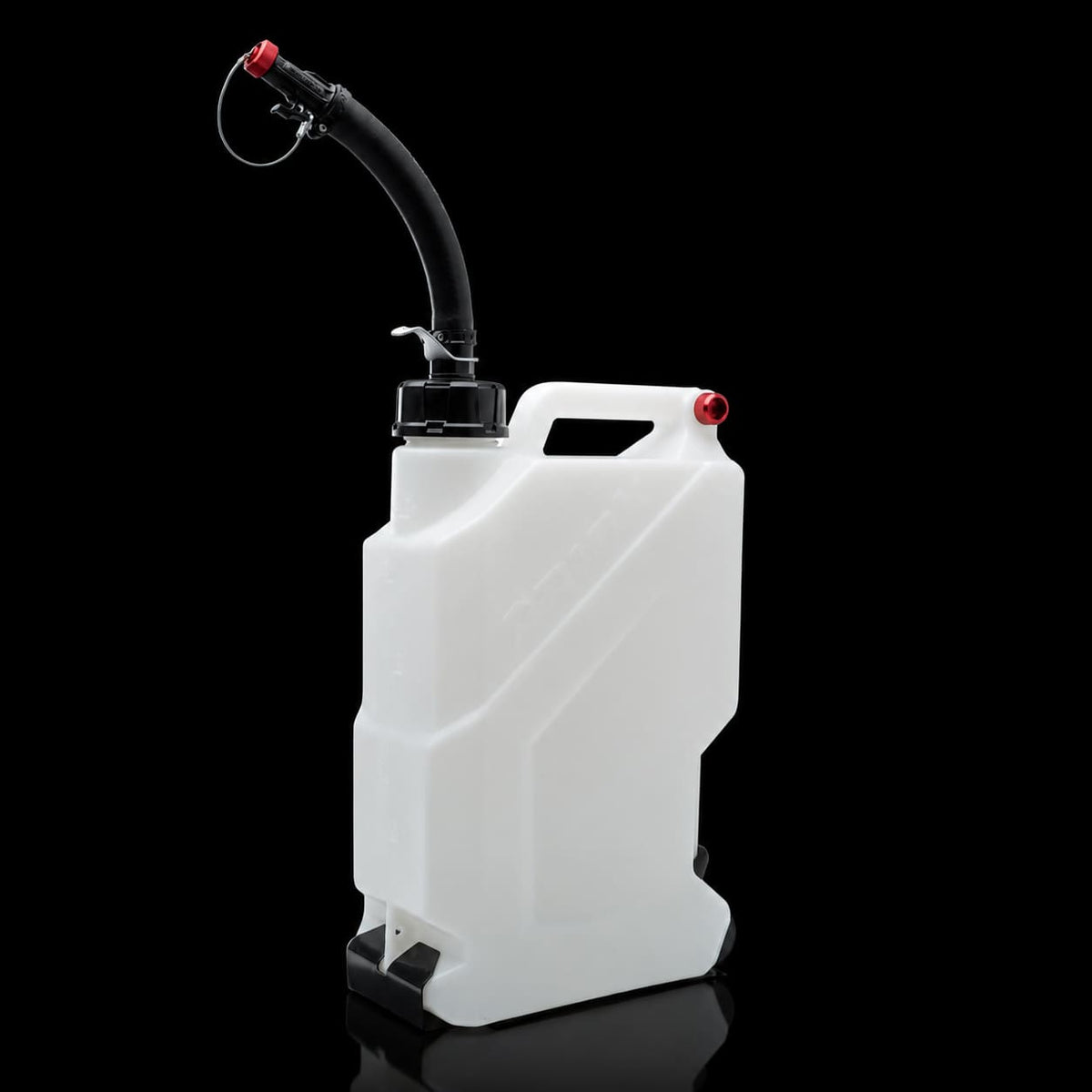Risk Racing's EZ3 Utility Jug with Black Hose Bender and EZ Floor mount Combo