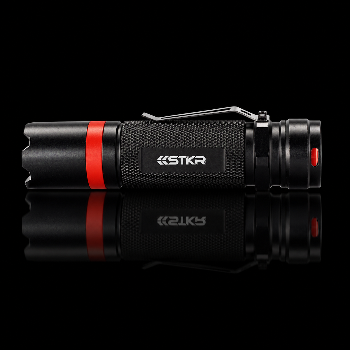 BAMFF 2.0 flashlight side view on black