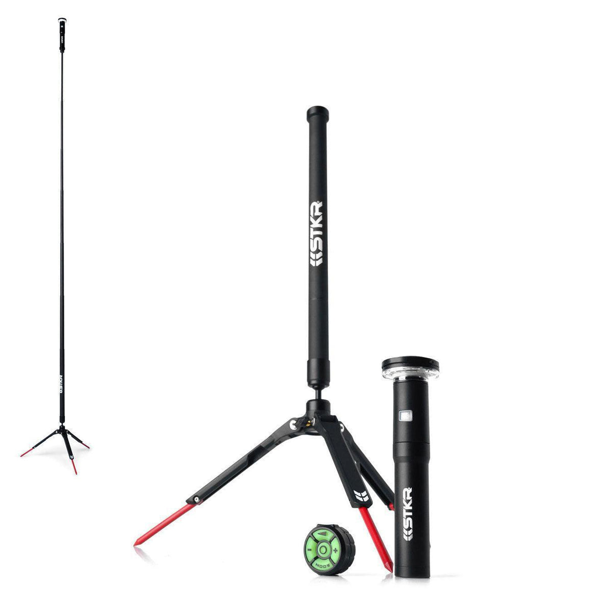 FLi-PRO Telescoping Light with Removeable Flashlight  Wireless Remote STKR  Concepts Europe