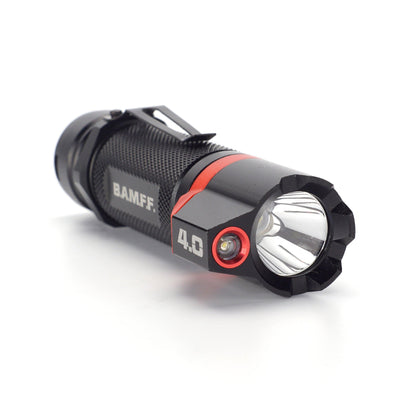 BAMFF 4.0 dual LED flashlight long distance and area lighting in one | STKR Concepts - striker flashlight