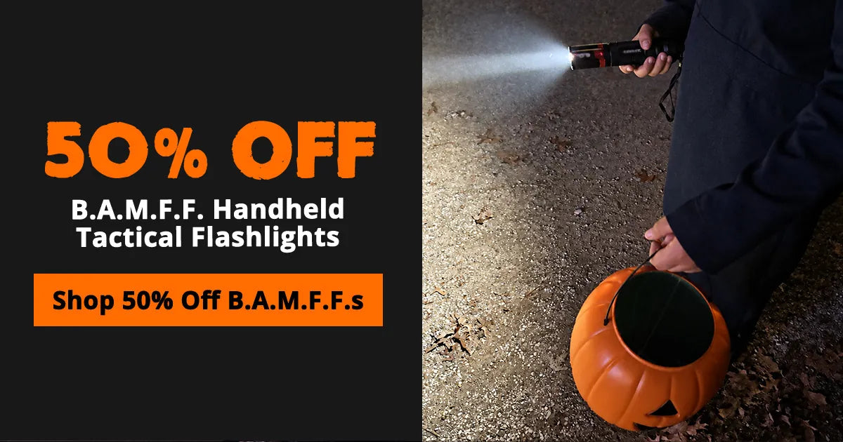 B.A.M.F.F. lighting the path for trick-or-treating